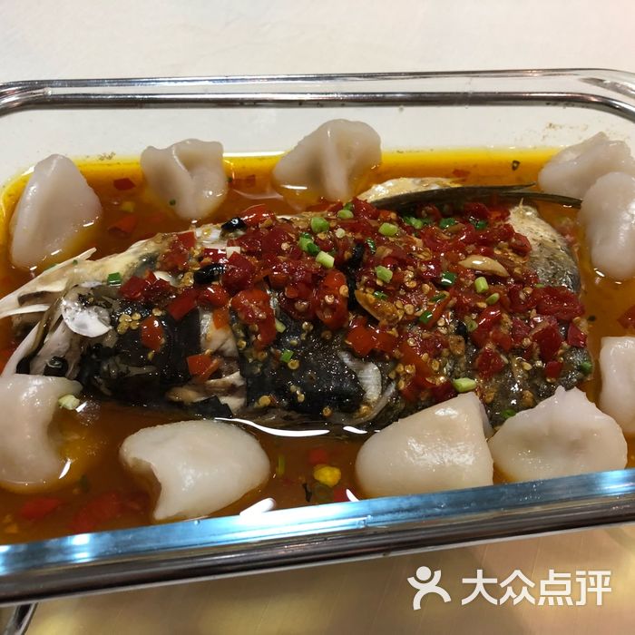 桃源集鱼头饺子图片