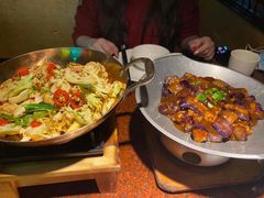 客家烧茄子-绿茶餐厅(华联万柳店)