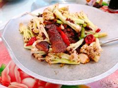 干锅有机花菜-好福记饭店(红梅公园店)