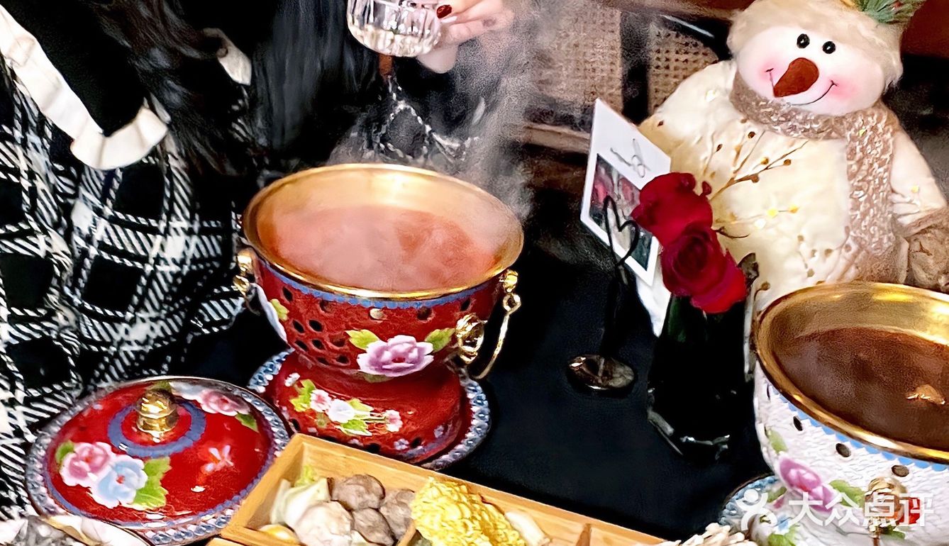 泉州冬天也有雪啦❗藏在书香花园里的浪漫的小火锅