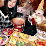 泉州冬天也有雪啦❗藏在书香花园里的浪漫的小火锅