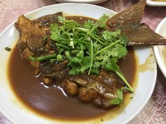 红烧划水-天乐农家鱼头王(天目湖店)