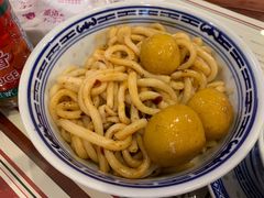 车仔面配咖喱鱼蛋-捷信牛奶甜品世家(五道口店)