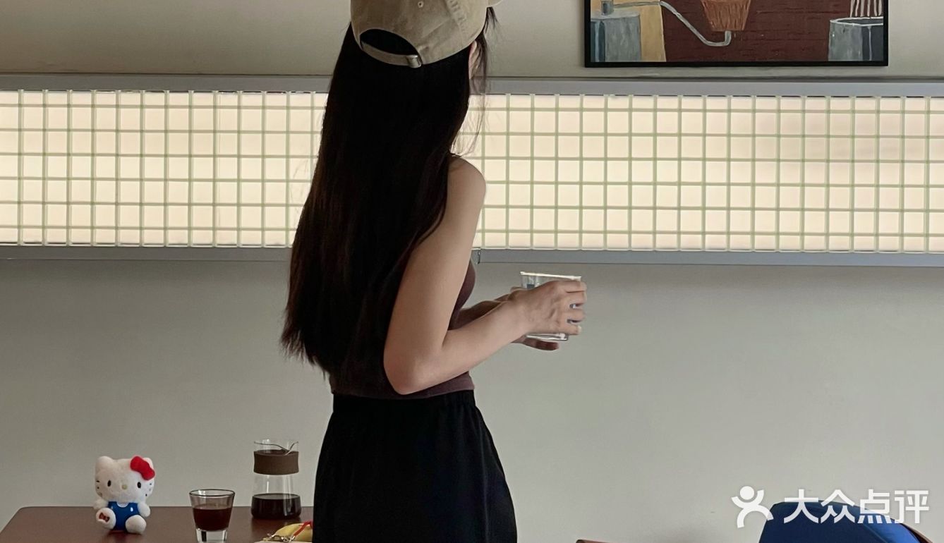 杭州！中古风咖啡店...🪑🔵蓝色真的好！！