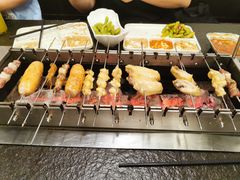 -長壹旋转烤吧 农家鸡火锅