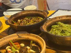 生啫金边花鳝-天宝食坊·啫啫煲大排档(西华路店)