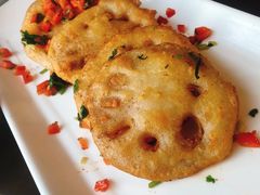 椒盐藕饼-枣子树素餐厅(铂金城店)