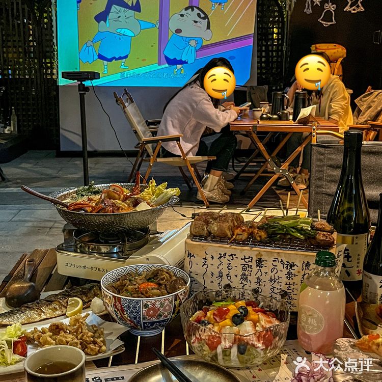 在福州！！在福州！！！好惬意🏮露天居酒屋