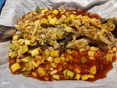 蒜香纸包江团烤鱼-红辣椒·川菜·火锅(张杨路店)