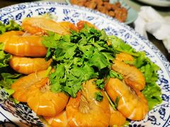糟卤白虾-手抄板凳江南菜(湖滨商业街店)