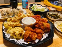 双拼炸鸡-源味屋韩式火锅&炸鸡(鼎城当代商城店)