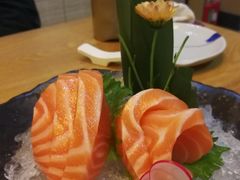 三文鱼刺身-水之惠鲜鱼料理(王府大街店)