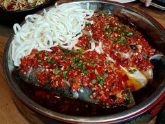 微辣剁椒鱼头加面-贤花饭店(城阳店)