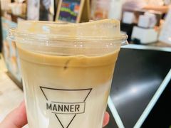 清橙燕麦拿铁-Manner Coffee(芮欧百货店)
