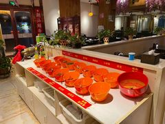 自助调料区-潮汕三宝鲜牛肉火锅