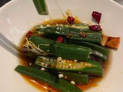 椒麻秋葵-港丽餐厅(高德置地店)