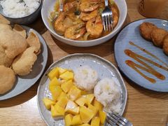椰浆芒果糯米饭-About Bistro關於·泰式家庭料理
