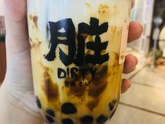 手抄黑糖脏脏茶-LELECHA乐乐茶(美罗城店)