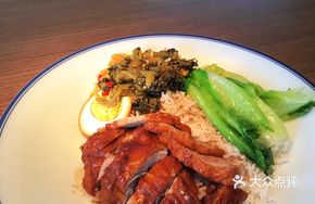 Braised Duck Rice with Toona Sinensis