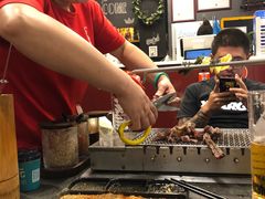 -長壹旋转烤吧 农家鸡火锅