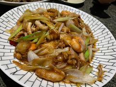 北塘爆三鲜-渔民船说·北塘海鲜·天津菜·海肠捞饭(北塘古镇店)