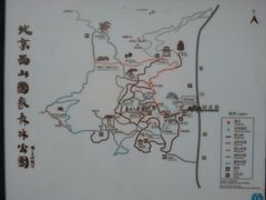 导游图-北京西山国家森林公园