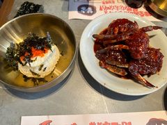 -草家酱蟹炭火烤肉店(珲春南路一店)