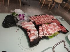 一只小肥羊羔羊肉拼盘-小肥羊(西丽宝能城店)