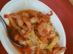 大虾炒白菜-山东宾馆·齐鲁苑餐厅