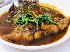 红烧划水-天乐农家鱼头王(天目湖店)
