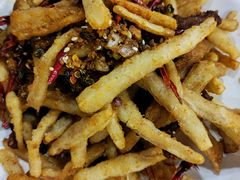 干煸藕丝-江城燕子大排档(江汉路步行街店)