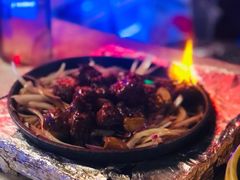 火焰黑料牛肉粒-乾园(天河城店)
