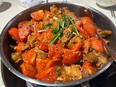 -贵州辣子鸡番茄鸡