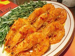 西班牙蒜香油爆虾-ZAFFERANO西班牙海鲜饭(上海首店)