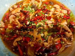 水煮肉片-金掌勺锅包肉(太原万达店)