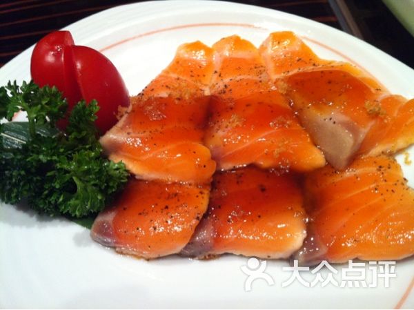 江户日本料理铁板三文鱼图片 - 第2889张