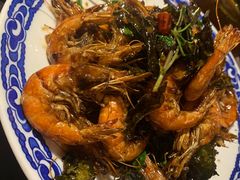 龙井油爆香辣虾-老头儿油爆虾·知味杭州(爱琴海购物中心)
