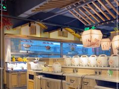 自助取餐区-绿草地·湘菜(喜盈门店)