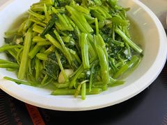 蒜泥空心菜-邵老爹老杭州白斩鸡·家常菜(建国北路店)