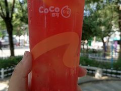 莓莓柠檬蜜摇摇冻-CoCo都可(银泰店)