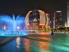 钱江新城灯光秀-钱江新城灯光秀