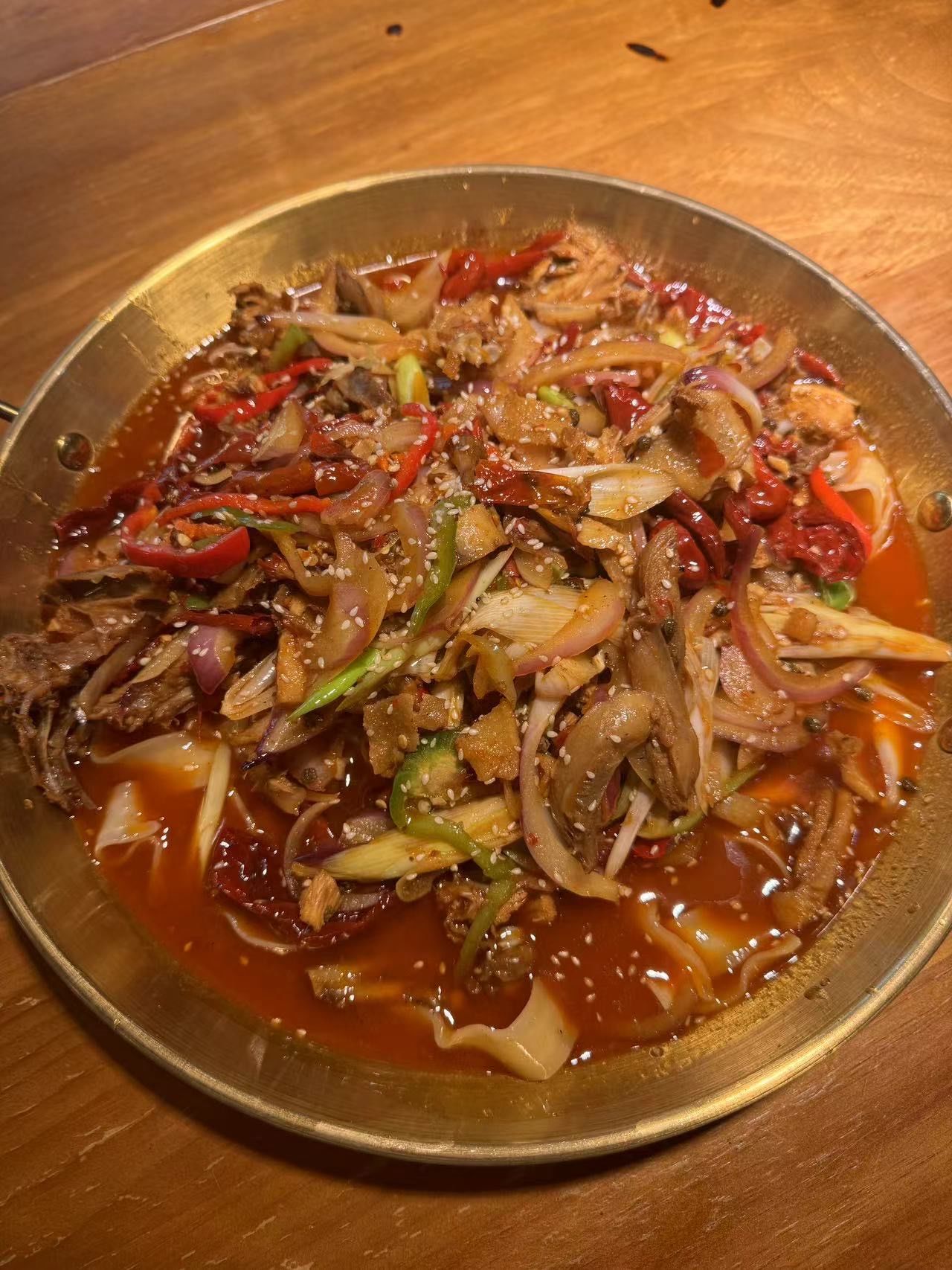 口味: 椒麻鸡的鸡皮确实挺脆的,麻辣味也