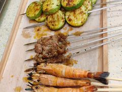 盐烤罗氏虾-白仁仔· 活烤海鲜 宵夜(豫园店)