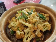 干锅有机菜花-京天红酒家(马家堡店)