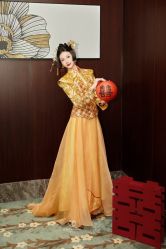 -桃子造型婚纱礼服(凤起广场店)