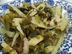 雪菜冬笋肉丝-原怡园面馆(拙政园店)