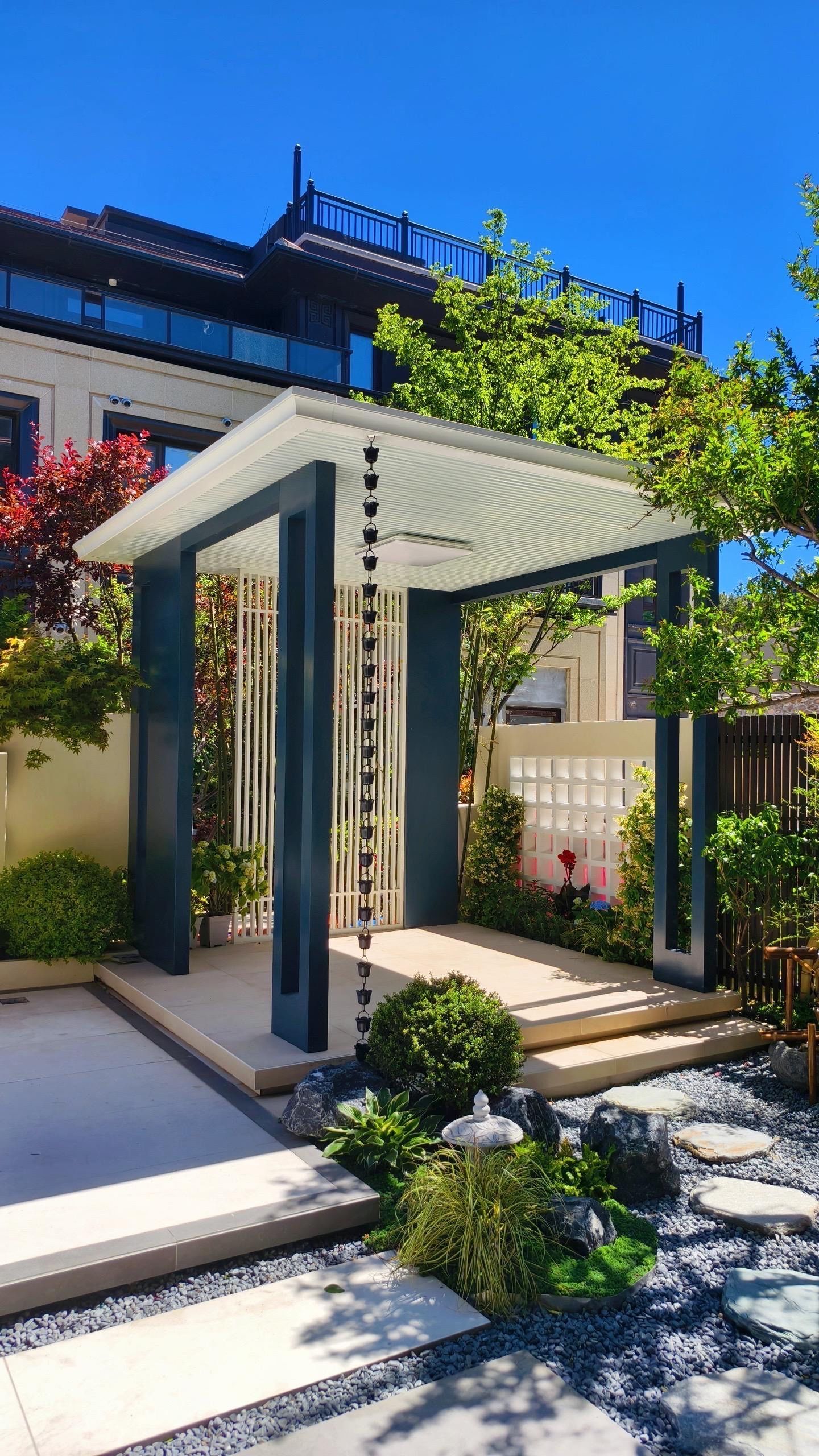 庭院门的简约魅力