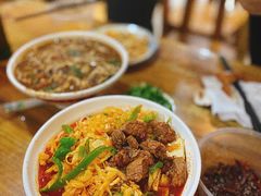酸菜牛肉拌面-桂花香手工面(鼓楼店)