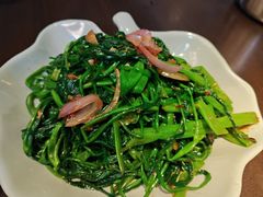 马拉盏炒通菜-大头虾越式风味餐厅(光明广场店)