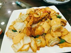 白蟹炒年糕-阿马蛋汤·宁波小海鲜(总店)